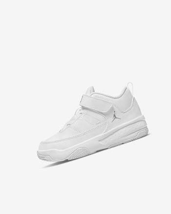 Nike Jordan Max Aura 3 Blancos Blancos Metal Plateados | MX 4579